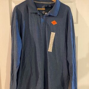 St John’s Bay Legacy Polo - NWT Men’s XL long sleeve polo